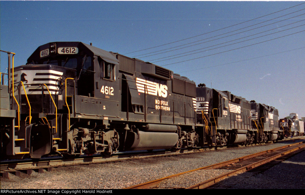 NS 4612 and others north of the fuel racks